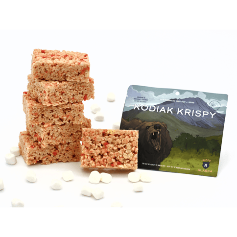 Kodiak Krispies w/Strawberry Crumble (100mg) Indica by Baked Alaska