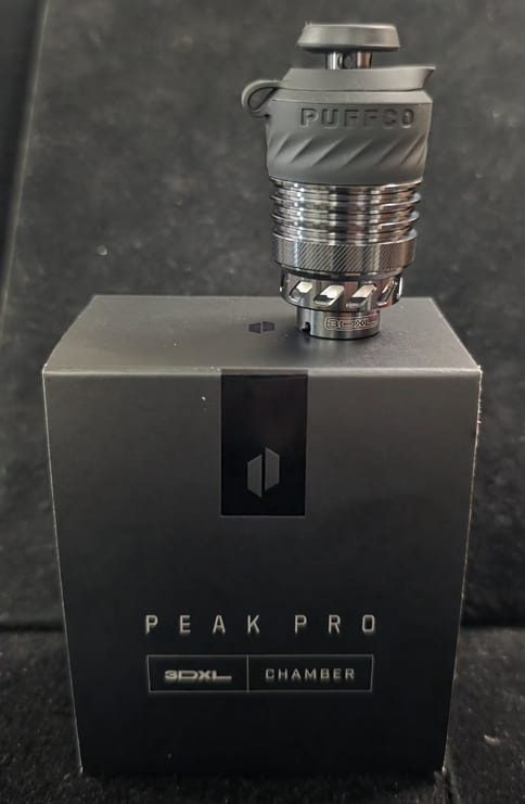 Puffco- Peak Pro 3DXL Chamber- BLACK LIMITED Edition (Not Eligible With Loyalty Credits/Punch Cards/Discounts)(Black)