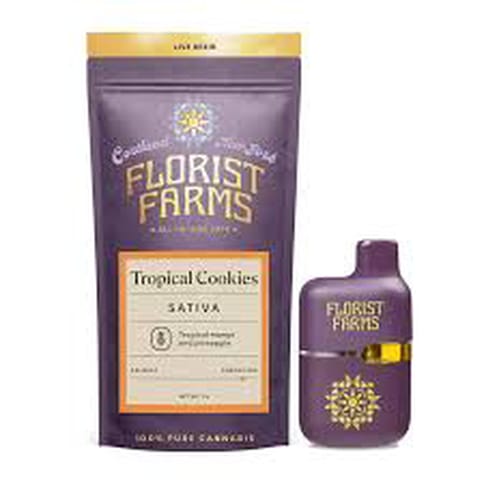 Florist Farms - Tropicana Cookies | 1G Live Resin Mini Tank