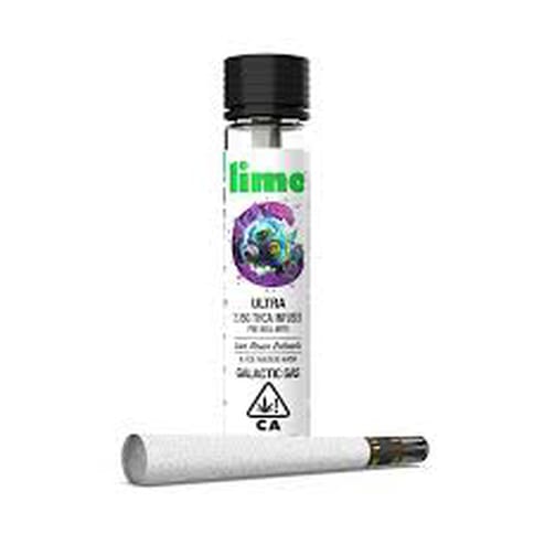 Lime | Galactic Gas | Infused Preroll | Hybrid | 2.15g |