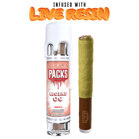 Legend OG 2.5g Infused Hand Rolled Pre-roll | Packs