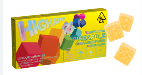 Highatus | Pineapple | Hybrid | 100mg | 10ct