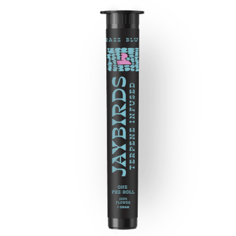 Jaybirds Terpene Infused 1G Pre-Roll: Blue Razz