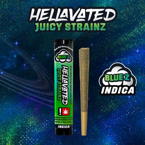 Hellavated - Blue Z - Juicy Strainz .75g
