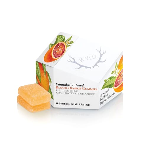 Wyld - CBC Gummies - Blood Orange - 100mg