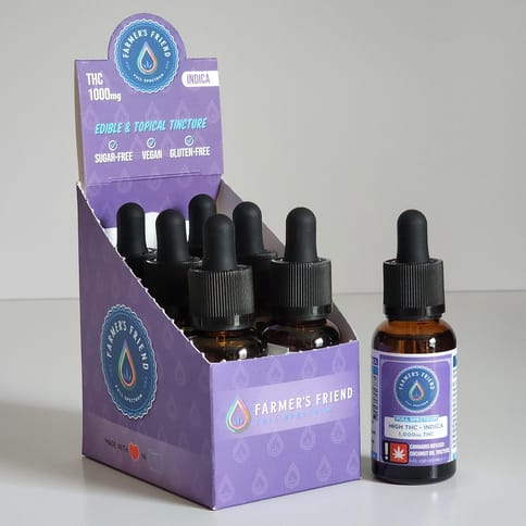 THC Indica 1oz Tincture (Farmer's Friend)