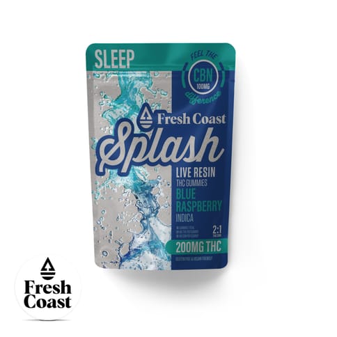 Splash Live Resin  200MG - Blue Raspberry