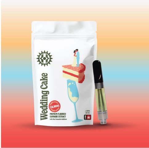 Wedding Cake 1G Flavored Distillate Cartridge (Higher Cultures)