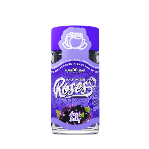 Acai Berry - Roses Half Dozen - Infused Pre-roll Multi-Pack - Sativa - 3.6G**