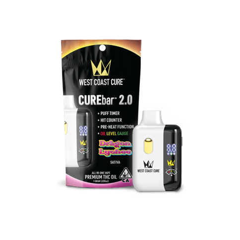 WEST COAST CURE - THC ALL IN ONE - DRAGON LYCHEE - 1G