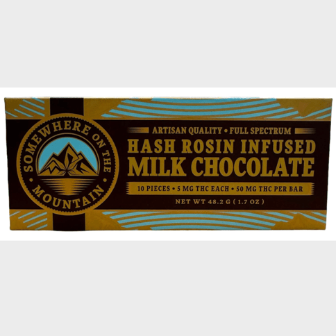 Hash Rosin Milk Chocolate Bar - 100mg