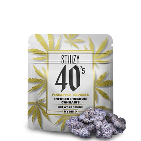 STIIIZY 40's | Pineapple Express (H) | 7g Infused Flower