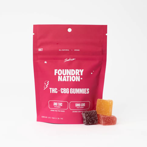 THC + CBG Gummies | Foundry Nation |