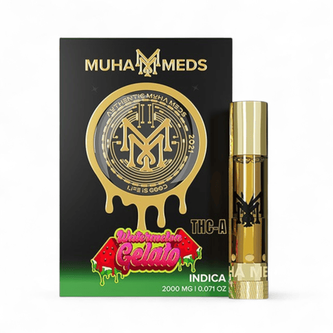 Muha Meds 2g Cartridge - Watermelon Gelato - Indica