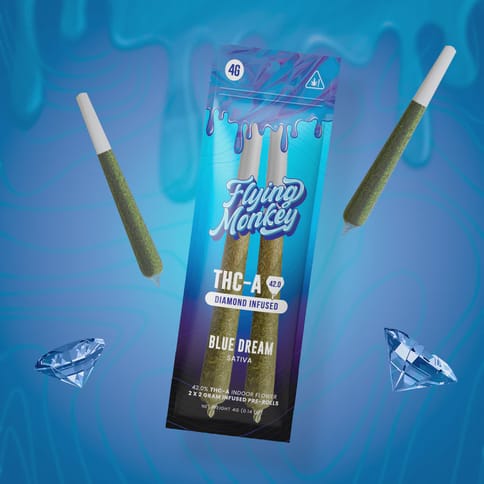 Flying Monkey THCA Blue Dream Preroll