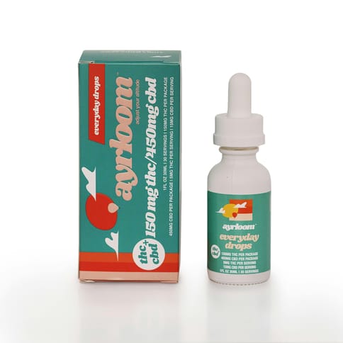 ayrloom | Everyday 1:3 THC:CBD Drops | Tincture | 150mg