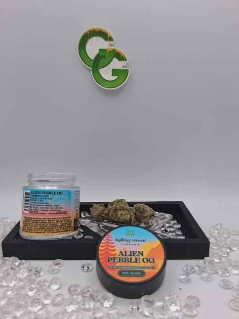 Alien Pebbles OG 3.5G Flower RGreen