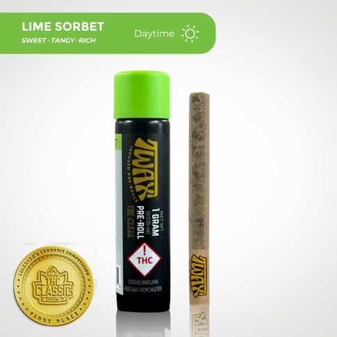Twax Lime Sorbet 1 Gram Infused Pre-Roll