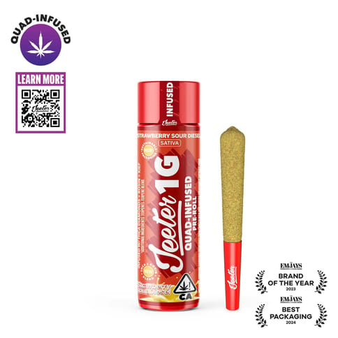 Strawberry Sour Diesel - 1g - Infused Pre-Roll