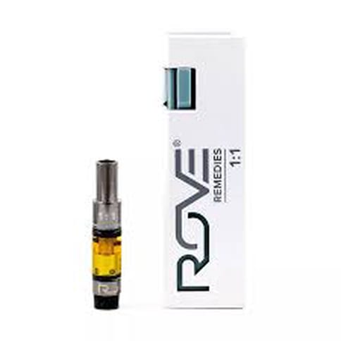 (REC) Classic 510 Vape Carts 1g - Strawnana 1:1 THC/CBD