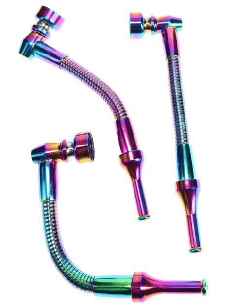 Rainbow Metallic Bendy Metal Pipe Gift Set W/ Screens