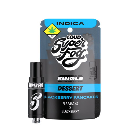 Mfused - Super Fog 1g Vape Cart - Blackberry Pancakes