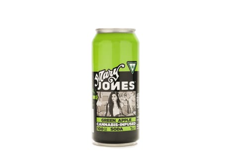 Mary Jones Soda 100mg - Green Apple