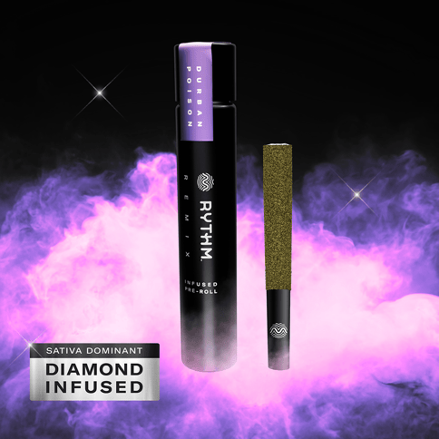 Infused Pre-Roll - Rythm Single 1g - Durban Poison (Sativa Dominant)