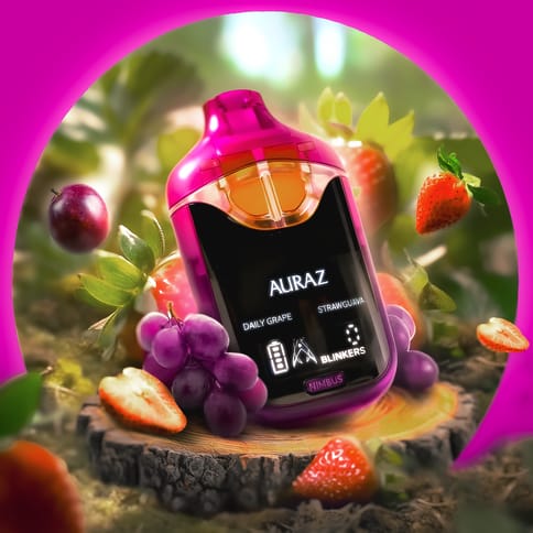 Daily Grape & StrawGuava | Liquid Diamond Dual Tank | 2g