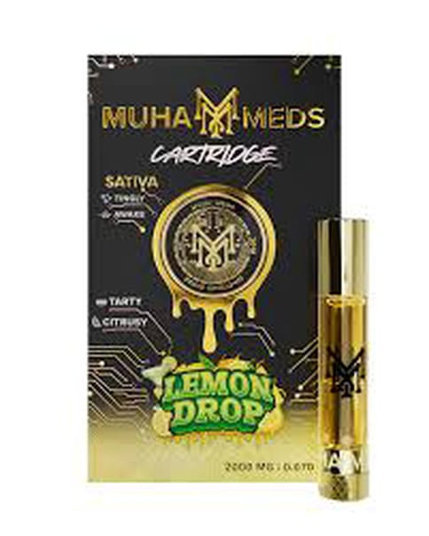 Lemon Drop - MuhaMeds - Vape Cart - 2g**