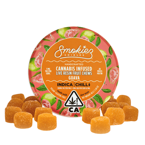 KB - SMOKIEZ - LIVE RESIN GUMMY - SWEET GUAVA - 100MG