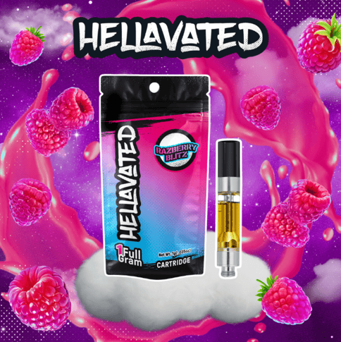 Razberry Blitz Vape Cart - 1g
