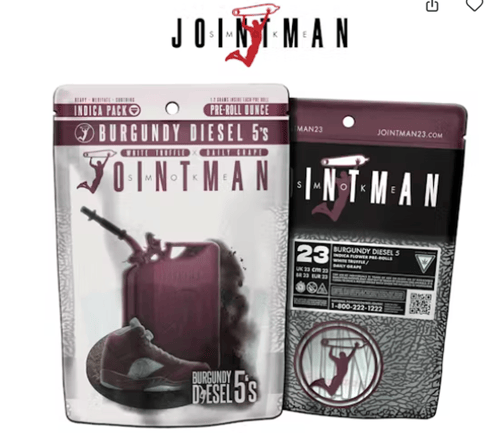 Burgundy Diesel 1.2g X 23 Prepackaged Prerolled Oz | Jointman