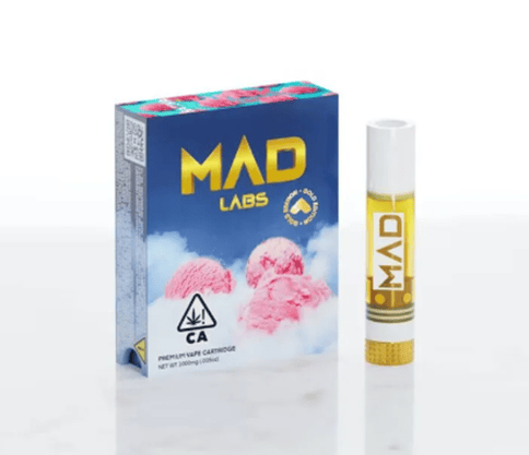 Mad Labs - Pink Sherbet - 1g Cartridge ( Gold Edition )