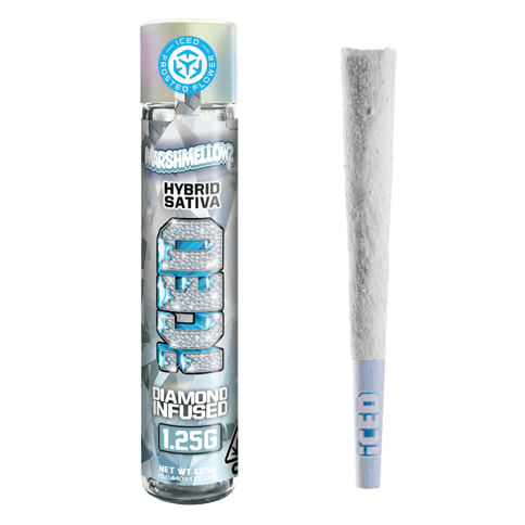 KB - ICED - INFUSED PREROLL - MARSHMELLOZ - 1.25G