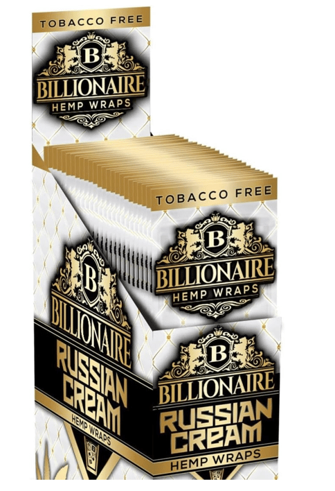 Billionaire Hemp Wraps - Russian Cream
