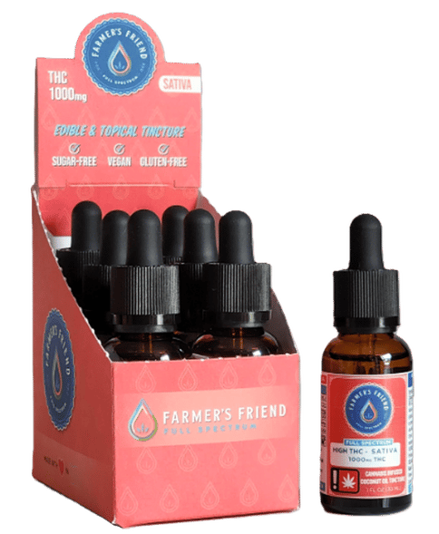 TINCTURE | THC | SATIVA | 1000MG | 1 FL/OZ