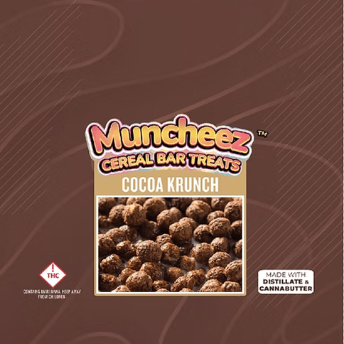 COCOA KRUNCH BAR - INFUSED CEREAL BAR - 100MG