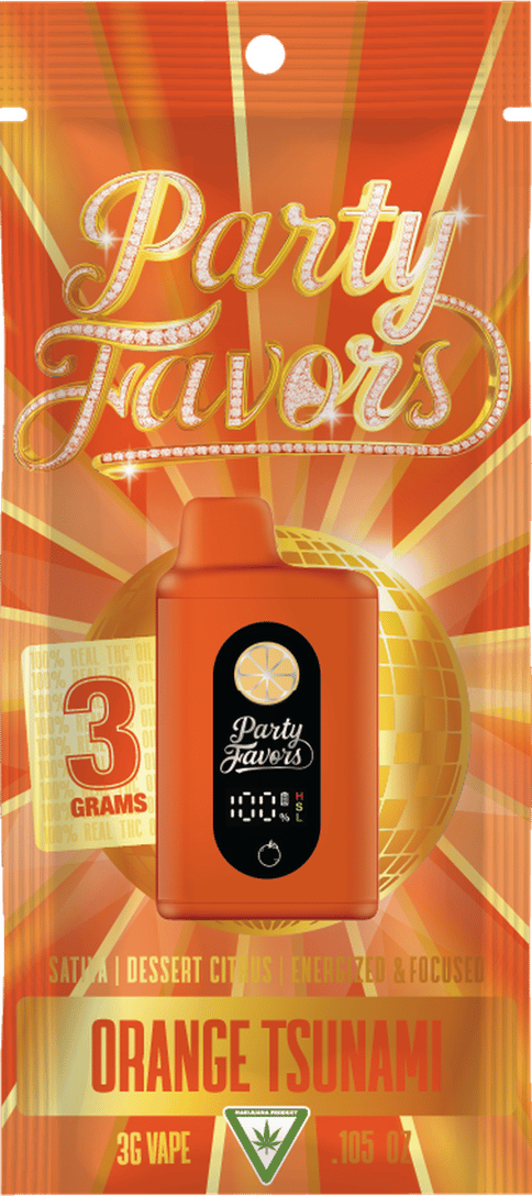 Party Favors Juicebox Orange Soda Disposable 3g