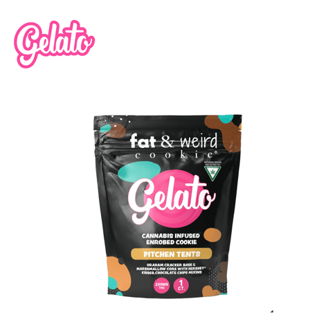 Pitchen Tents 200mg Fat and Weird Infused Cookie | Gelato