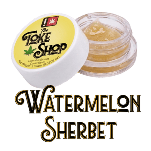 THE TOKE SHOP | CURED RESIN | WATERMELON SHERBET | HYBRID | 2 GRAMS