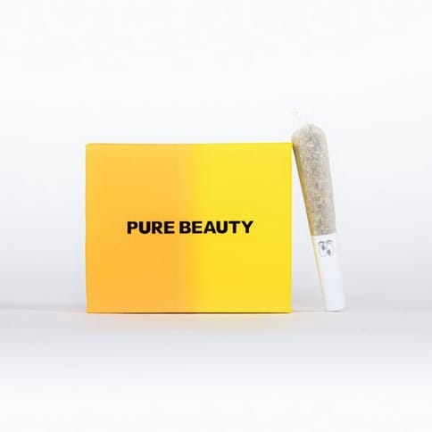 PURE BEAUTY - INFUSED PREROLL MULTIPACK - YELLOW BOX - 2G