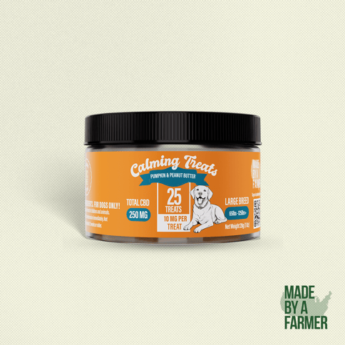 Made By A Farmer CBD Large Breed Dog Treats 10mg