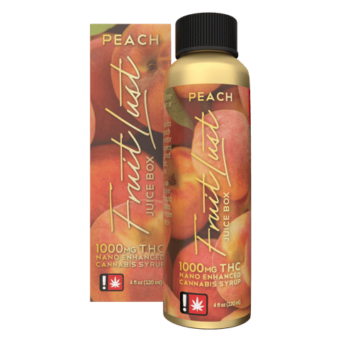 THC SYRUP TINCTURE | PEACH | 1000MG TOTAL | 4 FL/OZ