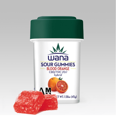 20:1 CBD/THC Gummies | 20pk | Hybrid | Blood Orange