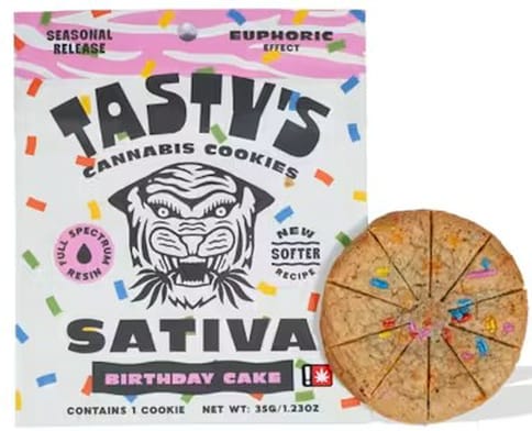 Birthday Cake Cookie 100MG (Tasty's) -  - copy