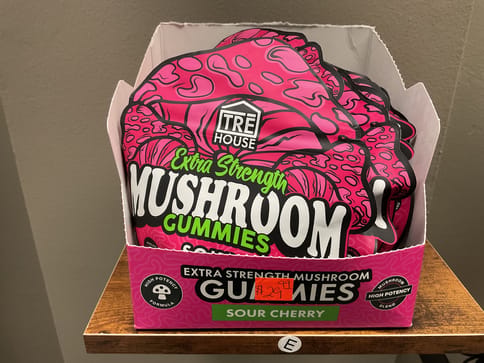 Tre House Extra Strength Sour Cherry Mushroom Gummies