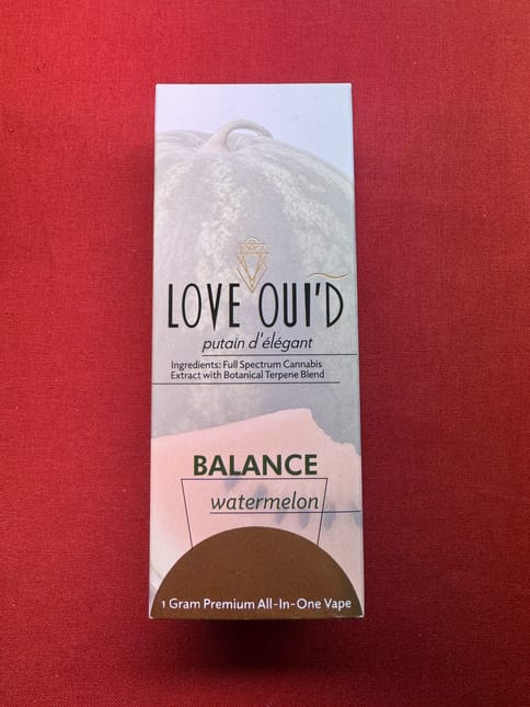 Love Ouid Watermelon Balance AIO [1g]