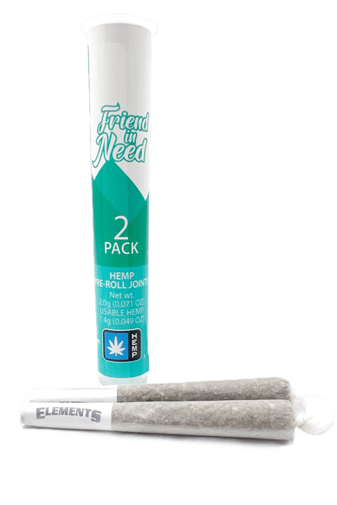 FRIEND IN NEED | HEMP PRE-ROLL | LIFTER | 0.7 GRAMS | X2