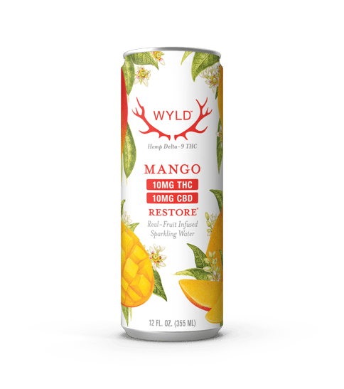 Wyld | D-9 Sparkling Water - Mango